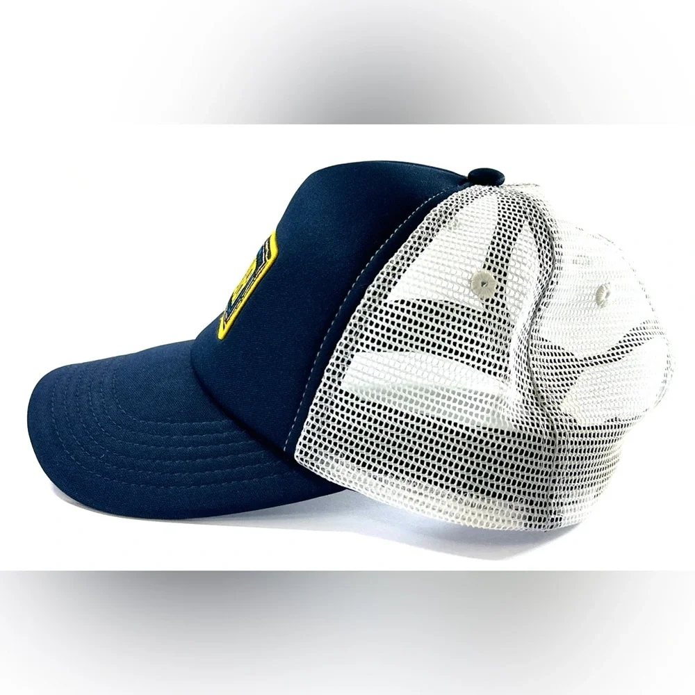 Quiksilver Boy's Sneaky Peak Trucker Hat - Navy Blazer 55cm - Picture 6 of 8